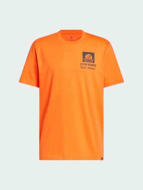 adidas Clean Buckets Graphic T-Shirt