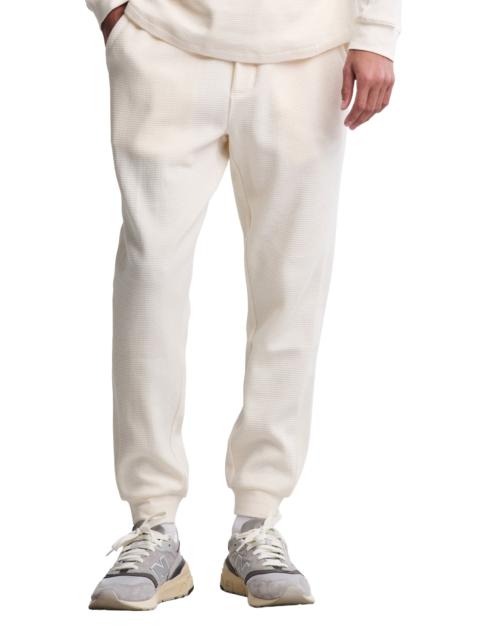 Barefoot Dreams barefoot dreams Waffle Knit Thermal Joggers in Cream
