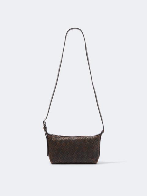 Bottega Veneta Traveler Intrecciato leather phone pouch