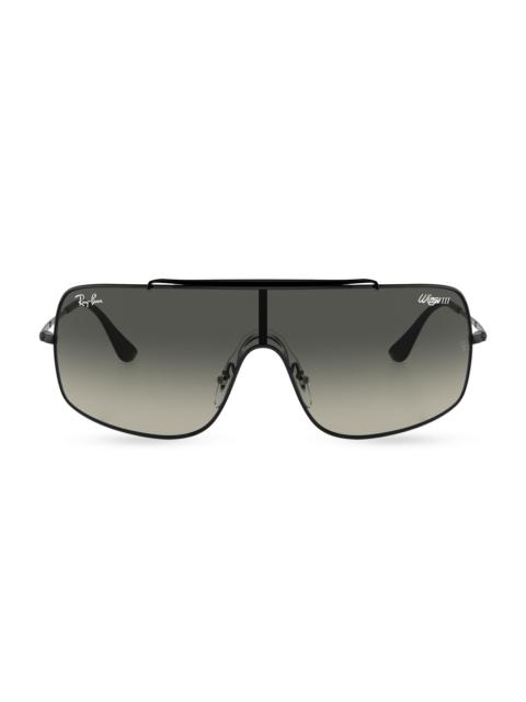 Ray-Ban Women's 0RB3897 0MM Wings III Sunglasses - Black Grey Gradient