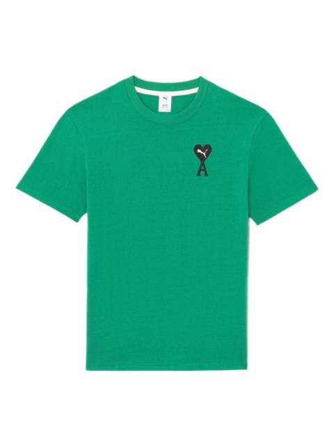 PUMA PUMA x AMI Graphic T-Shirt 'Green' 534070-96