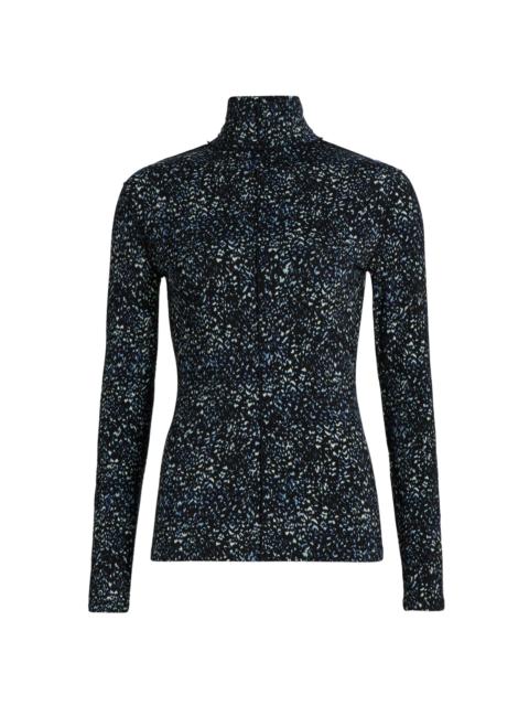 Proenza Schouler Women's Audrey Cheetah Print Top - Navy Multi