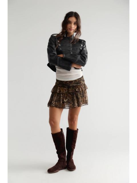 FREE PEOPLE Spell Damask Mini Skirt