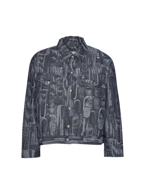 HENRIK VIBSKOV ROOSTER DENIM JACKET - INSTRUMENT CASE