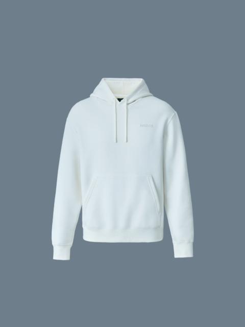 MACKAGE KOLTON Double-Face Jersey Logo Hoodie
