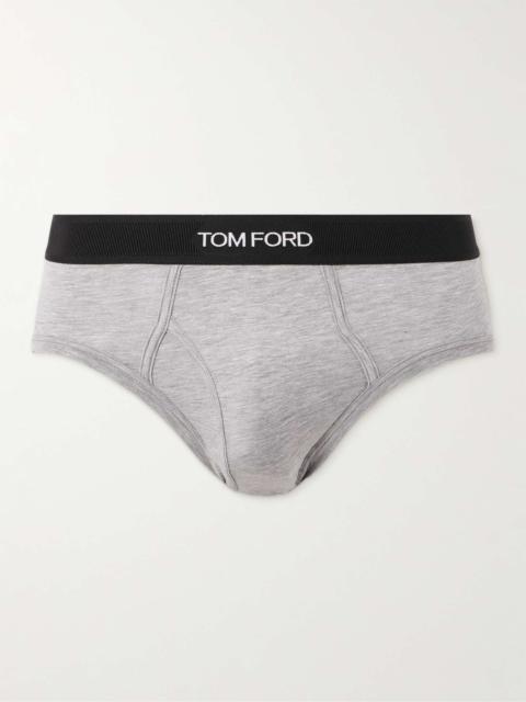 TOM FORD Stretch-Cotton and Modal-Blend Briefs