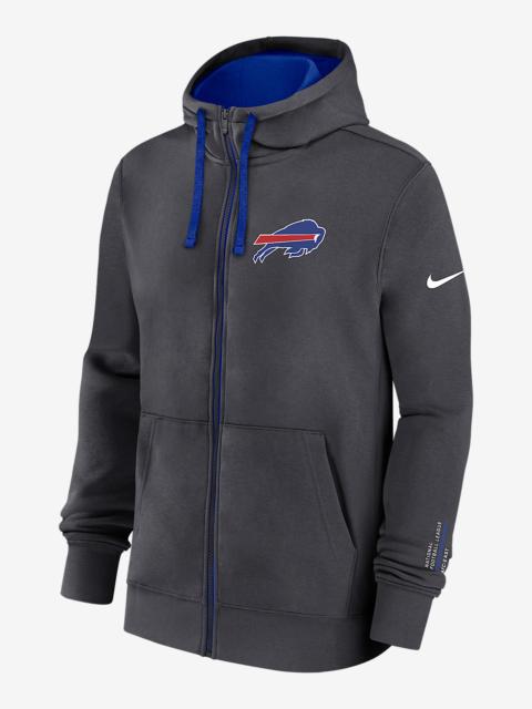 Nike Buffalo Bills Playbook Page Club Men's Nike NFL Full-Zip Hoodie