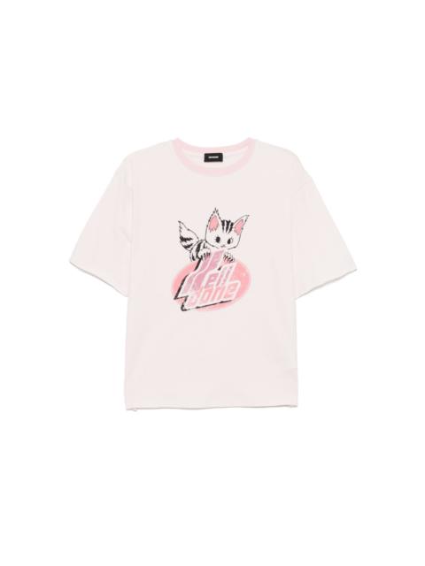We11done graphic-print T-shirt
