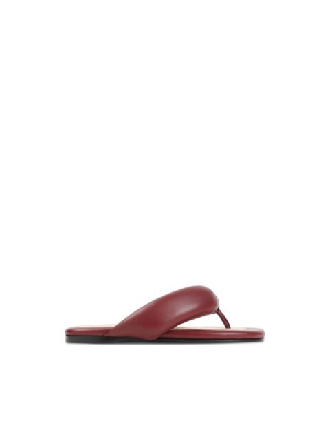 Carven Garnier leather sandals