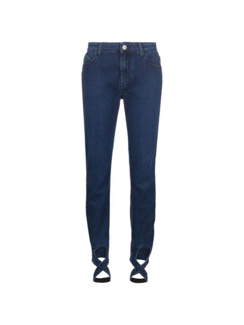 THE ATTICO Dakota high-rise skinny jeans