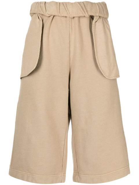 Dion Lee cotton knee-length shorts