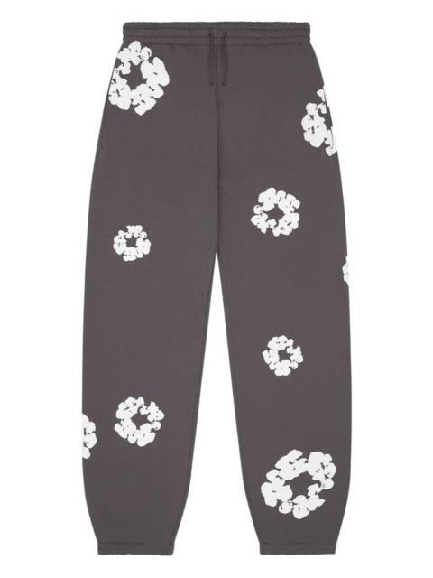 DENIM TEARS Cotton Wreath drawstring track pants