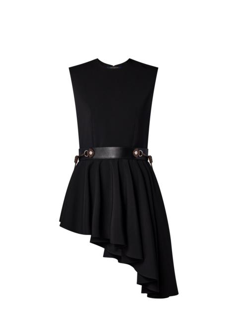 Louis Vuitton Monogram Pull Asymmetrical Dress