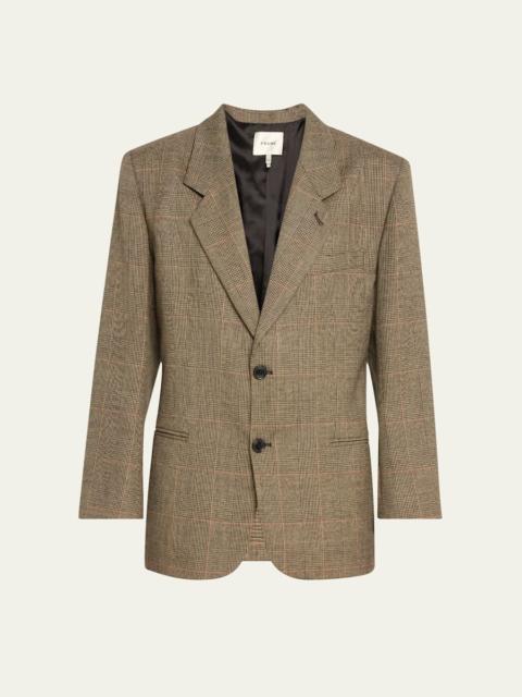 FRAME Grandfather Check Blazer