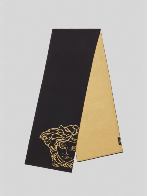 VERSACE Pop Medusa Wool Blend Scarf
