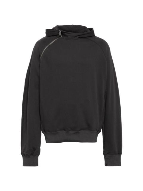 HELIOT EMIL™ zip-fastening cotton hoodie