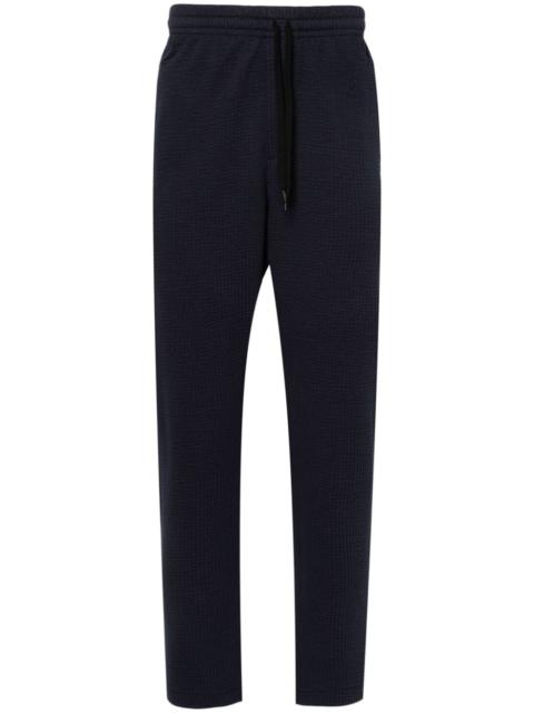 Harris Wharf London cotton-blend seersucker trousers