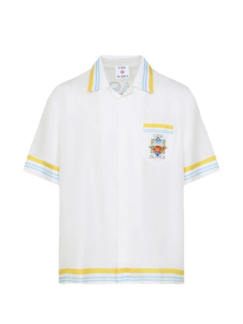 CASABLANCA Casablanca Camp-collar Printed Shirt