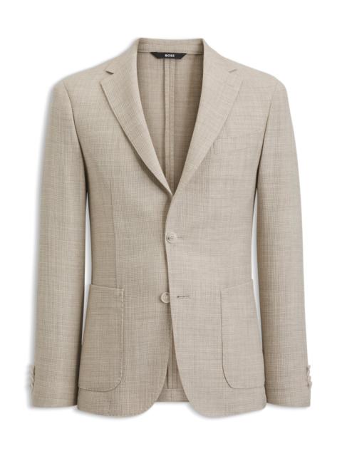 BOSS SLIM-FIT JACKET IN VIRGIN WOOL