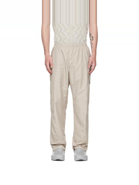 ROBYN LYNCH Gray Embroidered Cargo Pants