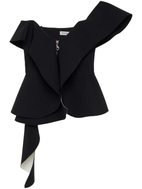 SIMKHAI Desiree draped top