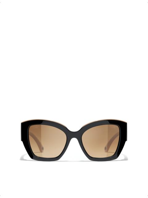 CHANEL Square-frame sunglasses