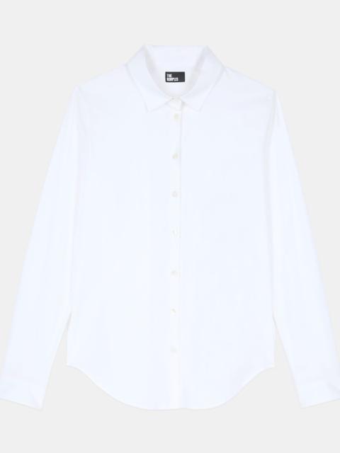 The Kooples WHITE POPLIN SHIRT