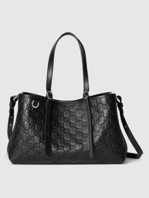 GUCCI GG Emblem medium tote bag