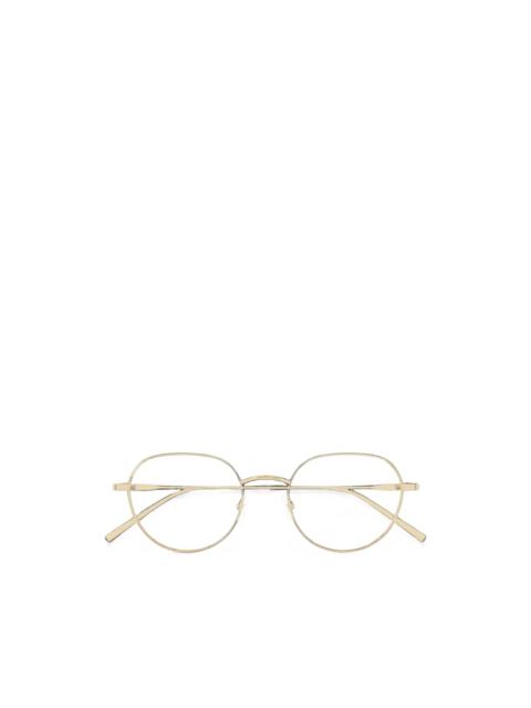 SAINT LAURENT geometric-frame glasses
