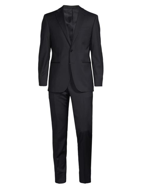 CORNELIANI Men's Wool Crystal Lapel Tuxedo - Navy