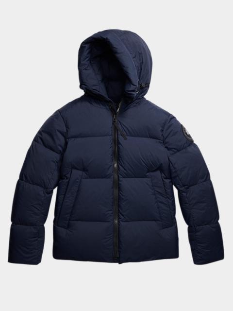 Canada Goose Men's Crofton Matte Nylon Hooded Puffer Jacket