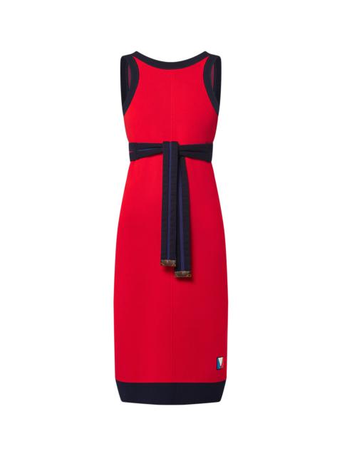 Louis Vuitton LV x AC Wrap Tie Dress