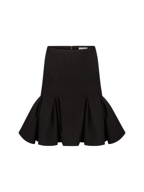 Peplum Mid Skirt