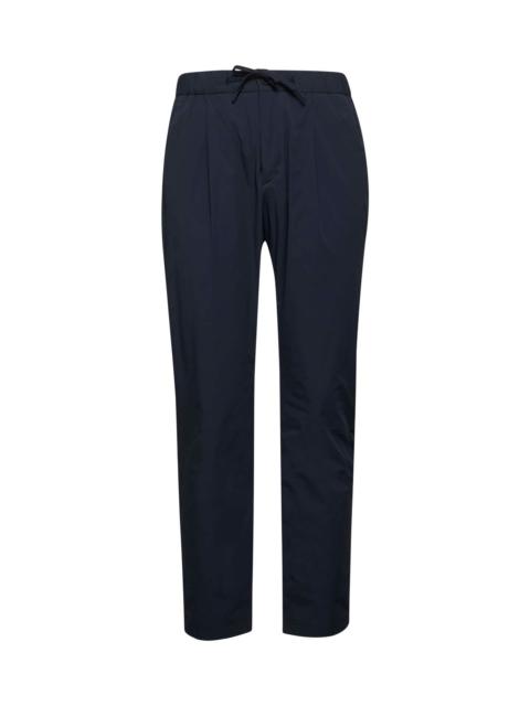 Herno Blue maestro nylon trousers