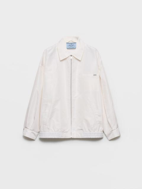 Prada Silk faille blouson jacket