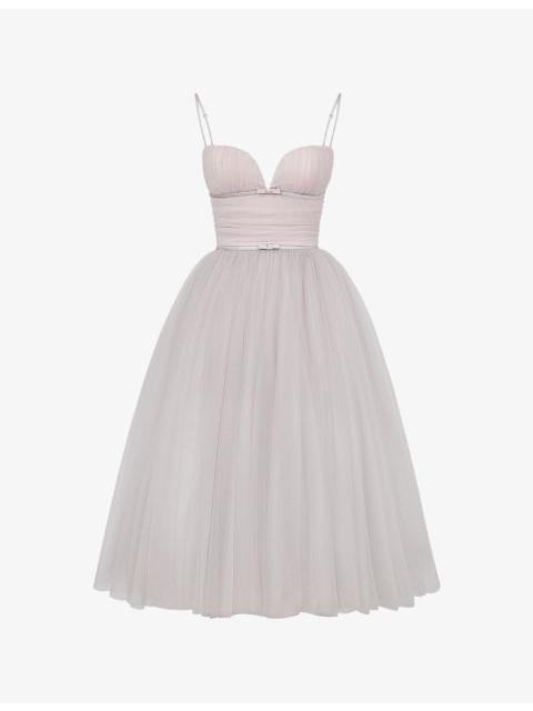 House of CB Countess Tulle Midi Dress