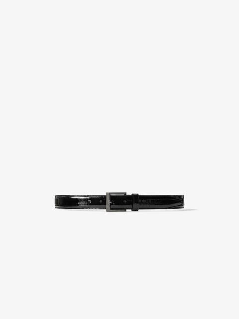 MICHAEL KORS COLLECTION Catarina Patent Leather Trouser Belt