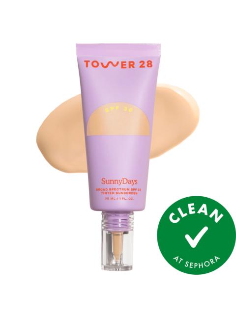 Tower 28 Beauty SunnyDays Skin Tint with Mineral Zinc SPF 30