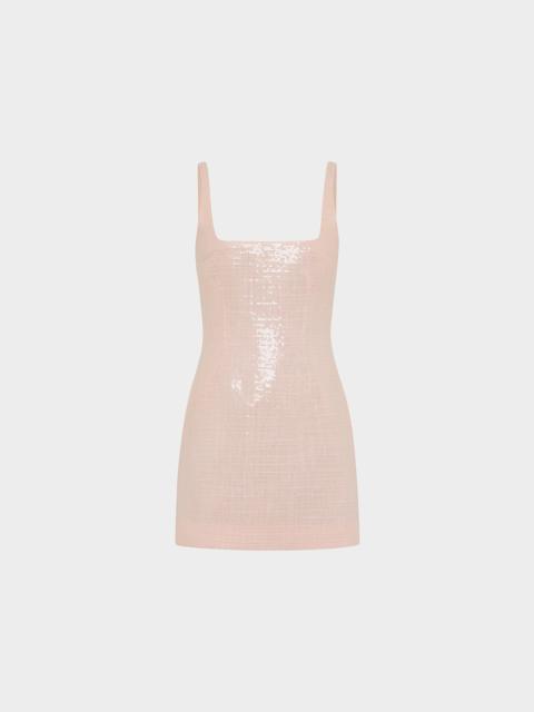 16ARLINGTON SIOR DRESS IN WOVEN SEQUIN