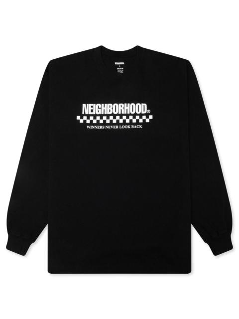NEIGHBORHOOD NH. TEE L/S 02 - BLACK