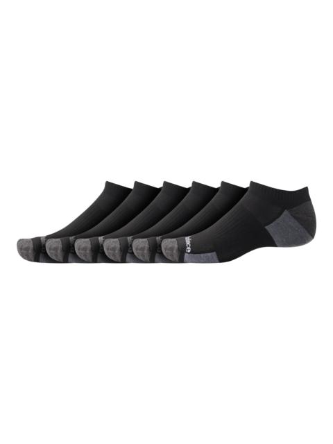 Cushioned No Show Sock 6 Pack