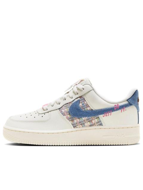 Nike (WMNS)Nike Air Force 1 Low 'Just Do It Denim Boucl' FJ7740-141