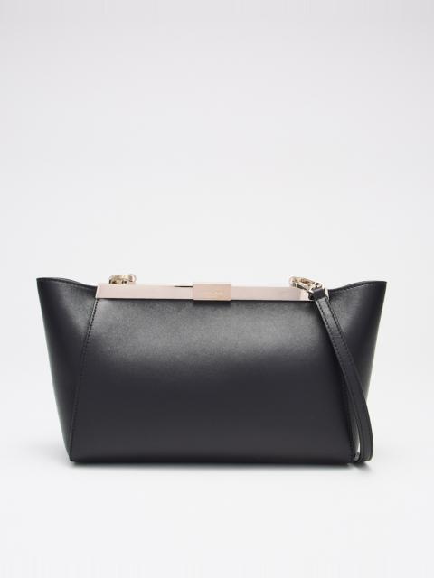 GIORGIO ARMANI CLUTCH IN LEATHER WITH SPLIT LEATHER LINING