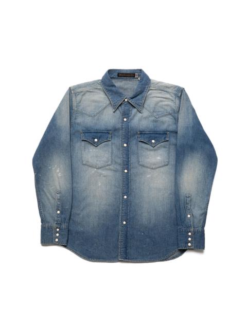 FULLCOUNT 4894HW Denim Western Shirt