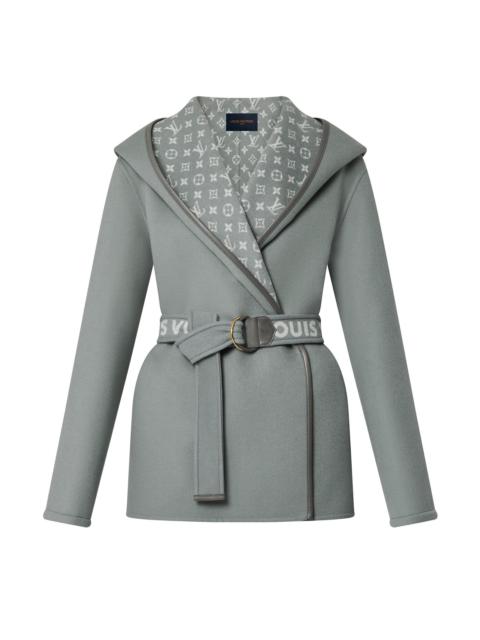 Louis Vuitton Signature Double Face Short Wrap Coat