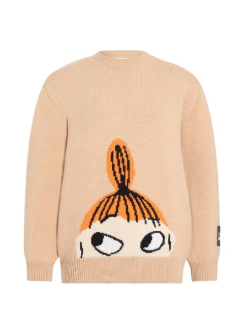 PATOU x Moomin Little My sweater