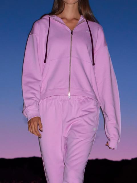 PANGAIA Womens Midweight Logo Track Pants - Blush Drift