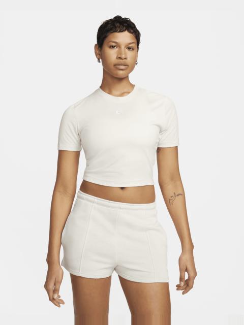 Nike Sportswear Essential Women's Slim Cropped T-Shirt