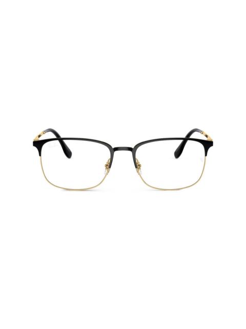 Ray-Ban 사각형 프레임 안경