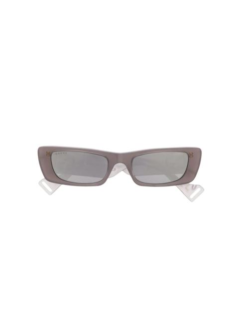 GG0516S 002 rectangular-frame sunglasses